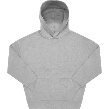 pracovní mikina B&C Mikina s kapucí B&C Influence Hoodie, oversize, z těžké bavlny, unisex COT01IH0262002-sport grey M Šedá sport