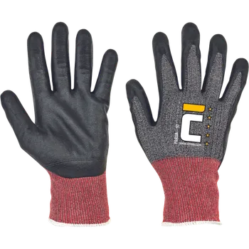 ČERVA Rukavice PARVA, protiřezové pěnový nitril 0113011168100 10