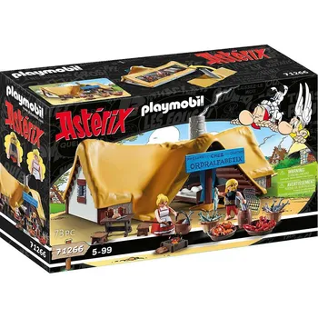 Hračka Stavebnice Playmobil 71266 Asterix: Alfabetixova chatrč
