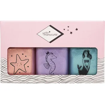 Lak na nehty Manucurist Set dětských laků Bonnie / Stella / Janis 3 x 8ml