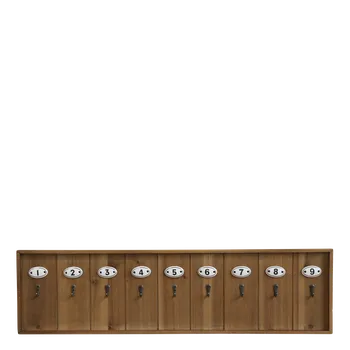 věšák na klíče Chic Antique Věšák Antik 9 háčků 80*3*21cm