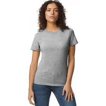 Dámské tričko Gildan Dámské tričko Softstyle se střední gramáží Barva: šedá melír, Velikost: 3XL G65000L