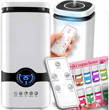 Zvlhčovač vzduchu AUTOMATICKÝ ZVLHČOVAČ VZDUCHU 4.5L + AROMATERAPIE VONNÝ DIFUZÉR 2v1