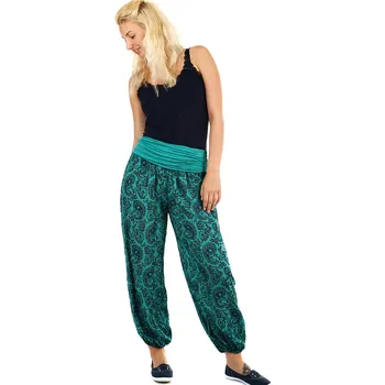 Dámské kalhoty TopMode Dámské vzorované harémové kalhoty bez kapes 315564