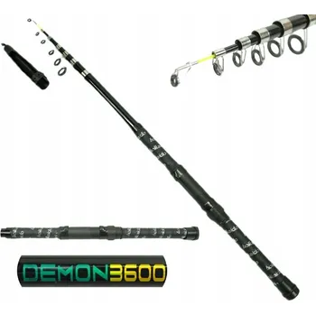 Hokkaido Univerzální teleskopický prut 3,6 m, mix karbon, 60–120 g