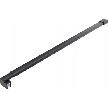 Vrták NASTAVITELNÁ VZPĚRA DO KABINY OD 60 DO 120 CM PRO SKLO 6-8 MM ČERNÁ, PRO SPRCHOVOU STĚNU