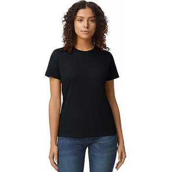 Gildan Dámské tričko Softstyle se střední gramáží Barva: Černá, Velikost: XXL G65000L
