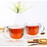 Haushalt international Dvoustěnná sklenice na čaj, 250 ml, 2 ks 674687