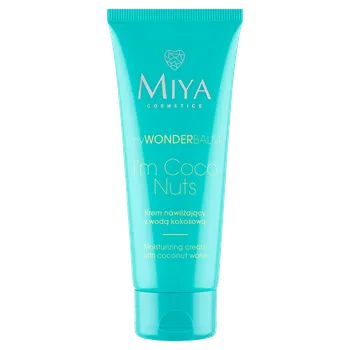 Pleťový krém Miya Cosmetics Im Coconuts hydratační krém s kokosovou vodou na obličej, 75 ml