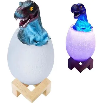 Svítidlo Dinosauří vejce noční světlo RGB LED