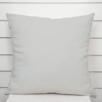 Povlak na dekorativní polštářek Dekorační povlak na polštář BKU-101 Světle šedý 30 x 50 cm