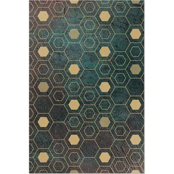 Koberec Koberec do obýváku Rozměr: 80x120 cm Heksagonální vzor, moderní design