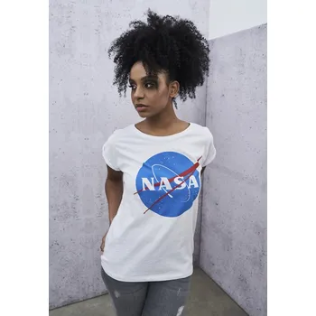 Ladies NASA Insignia Tee - white 5XL