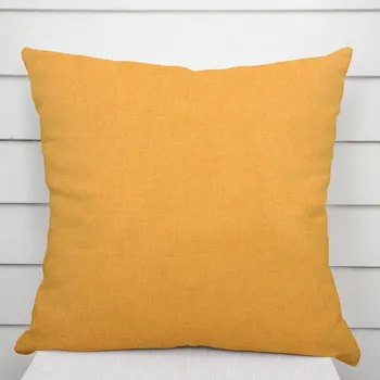 Povlak na dekorativní polštářek Dekorační povlak na polštář BKW-211 Hořčicové žíhání 50 x 50 cm