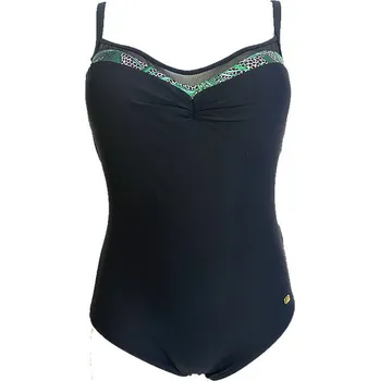 Dámské plavky Jednodílné plavky S802H20 černá - Self 46C černá