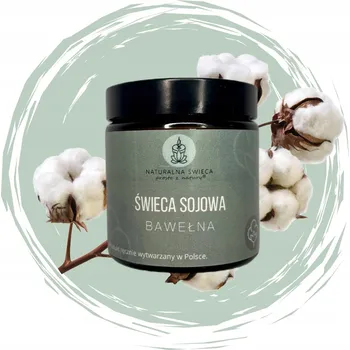 Svíčka NATURALNA ŚWIECA BAVLNA 120 ML EKOLOGICKÁ VŮNĚ KLASICKÁ