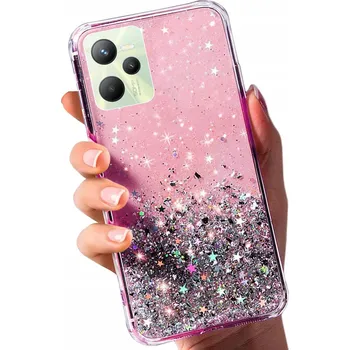 Pouzdro na mobilní telefon Zadní Kryt MBM pro Realme C35 růžový