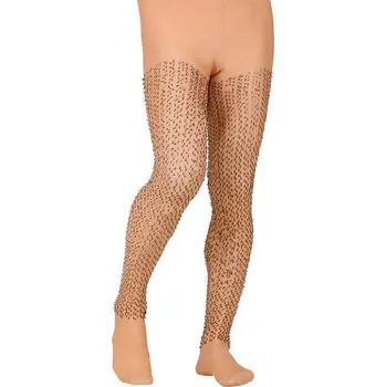 Dámské punčochy Pánské chlupaté punčocháče 60 DEN - Univerzální velikost (S-L)