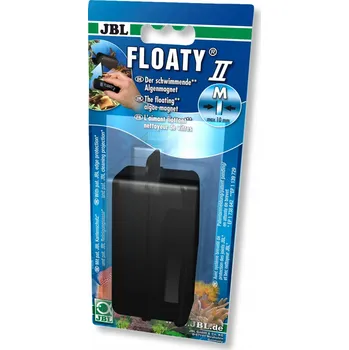 JBL Floaty II M magnetická plovoucí stěrka na sklo akvária, 10 mm