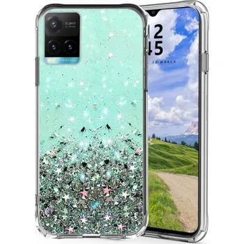 Pouzdro na mobilní telefon Zadní Kryt Radian pro Vivo Y21S Y33S zelený