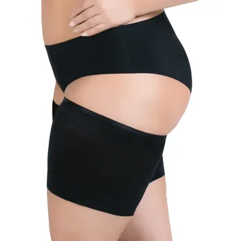 Dámské punčochy Pás na stehna Comfort černá - Julimex černá 7