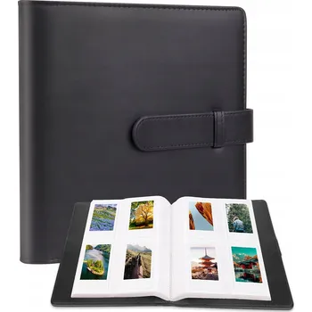 Fotoalbum ALBUM NA FOTKY INSTAX MINI FUJIFILM ČERNÝ 256 KAPES MALÝ POLAROID