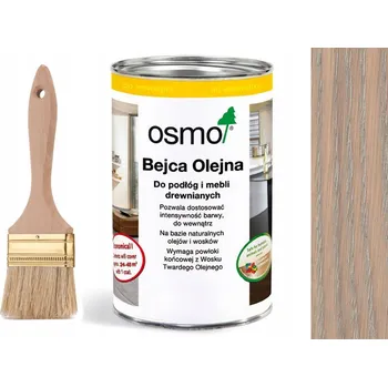 Olej na dřevo Olejová lazura světlě šedá OSMO 2,5L 3518