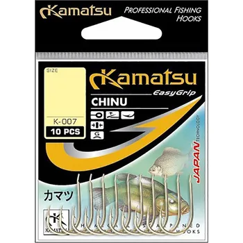 Rybářský háček Ostnaté Háčky Kamatsu Chinu 10 ks