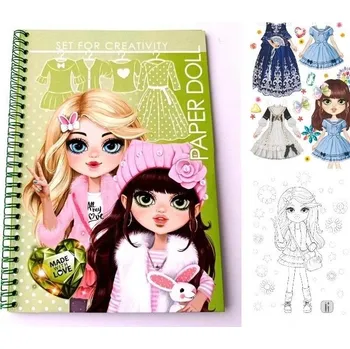 Umění Wycinanki kolorowanki Lalki - zielone FRESH Kolektiv autorů