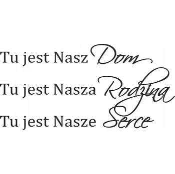 Obraz Dekorativní motiv na zeď do obýváku citát Tady je náš domov Rodina 50x100
