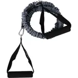 Posilovací expandér s úchyty GymBeam EXPANDER WITH HANDLES 5 KG UNI Šedá, Černá