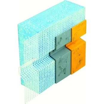 Stavební materiál Profil bosážní průběžný 4950/2,00m, tkanina 30/20/17mm, U-tvar, VWS