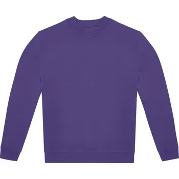 pracovní mikina B&C Mikina B&C ID.332 Crew, unisex COT01I332u3802-radiant pur M Purpurová radiant