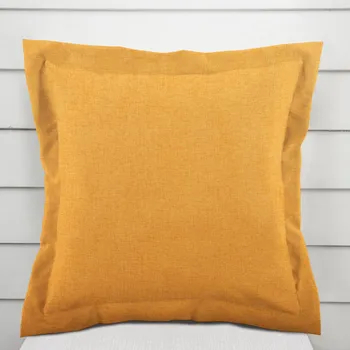 Povlak na polštářek Dekorační povlak na polštář s lemem BKW-211 Hořčicové žíhání 30 x 50 cm