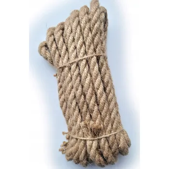Lany Jutový provaz lodní, stáčený, šňůra 16mm 10m