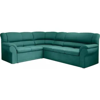 Sedací souprava Rohová rozkládací sedací souprava AMELIA levá - smaragdová - doprava zdarma - SLEVA 3% s kodem radost25