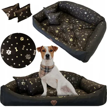 Pelíšek pro psa PELÍŠEK PSÍ POHOVKA, POTAH 115X95 CM, VODĚODOLNÉ POLŠTÁŘE