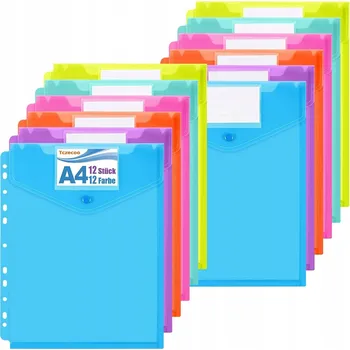 Pořadač/Desky na dokumenty A4 se zapínáním Tczecoo