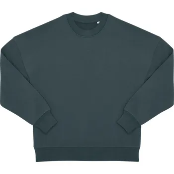 pracovní mikina B&C Mikina B&C Influence Crew, těžká oversize, unisex COT01IC01zm102-amalfi teal M Modrozelená amalfi