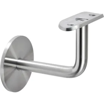 Zábradlí DOPRODEJ! Držák madla ø 42,4 mm na stěnu, broušená AISI 304