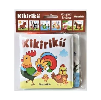 Hračka pro nejmenší Koupací knížka Kikirikíí s kousátkem