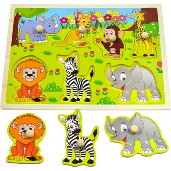 ostatní stavebnice VZDĚLÁVACÍ VELKÉ STAVEBNICE DŘEVĚNÁ SKLÁDAČKA