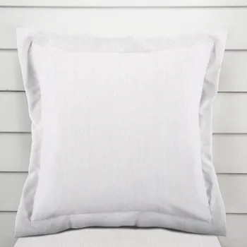 Povlak na polštářek Dekorační povlak na polštář s lemem BKM-301 Krémový melír 30 x 50 cm