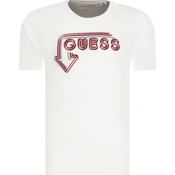 Pánské tričko F1GI04K8HM0 - TWHT - Guess bílá L