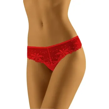 Kalhotky Dámské tanga Zorba - Wolbar L černá