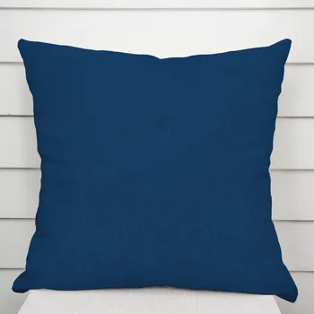 Povlak na dekorativní polštářek Dekorační povlak na polštář BKU-117 Námořnický modrý 30 x 50 cm