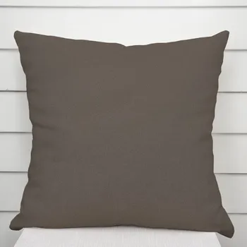 Povlak na dekorativní polštářek Dekorační povlak na polštář BKU-113 Hnědošedý 40 x 40 cm