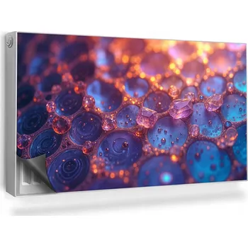 Obraz Magnetická podložka na radiátor, kryt na topení 110 x 60 cm fialová