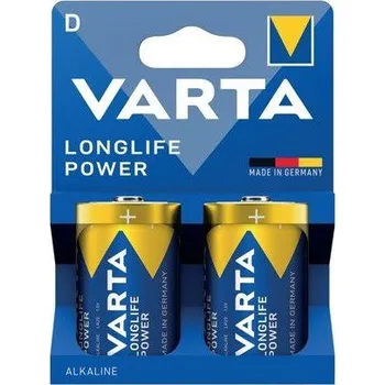 Článková baterie VARTA Longlife Power 2 D (Plastic free)