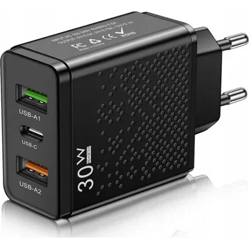 Nabíjecí adaptér 30W - černý
